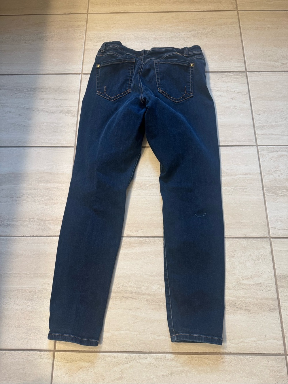 INC International Concepts Women's Dark Blue Skinny Jeans